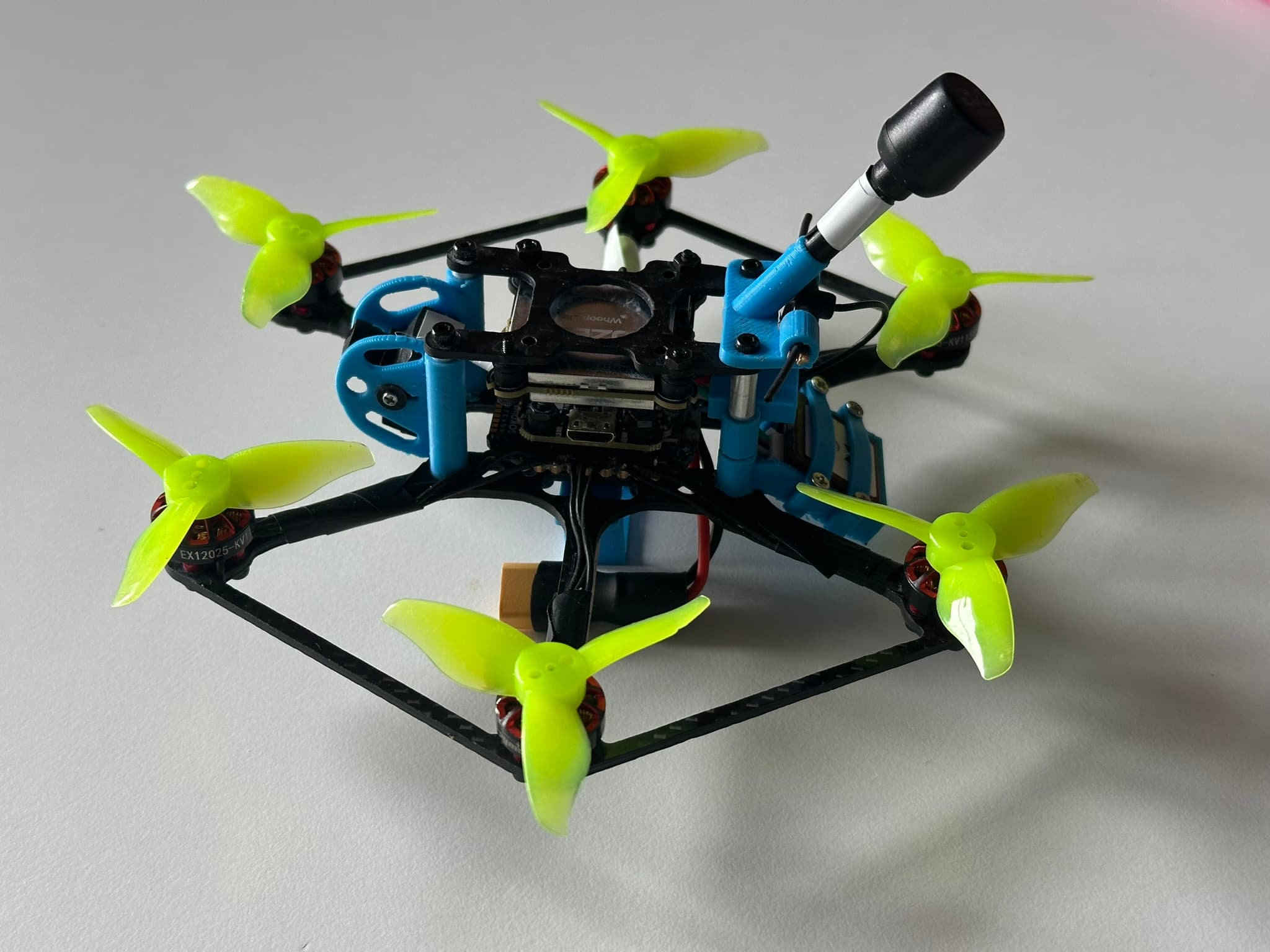CA-Hex-140mm hexacopter front view