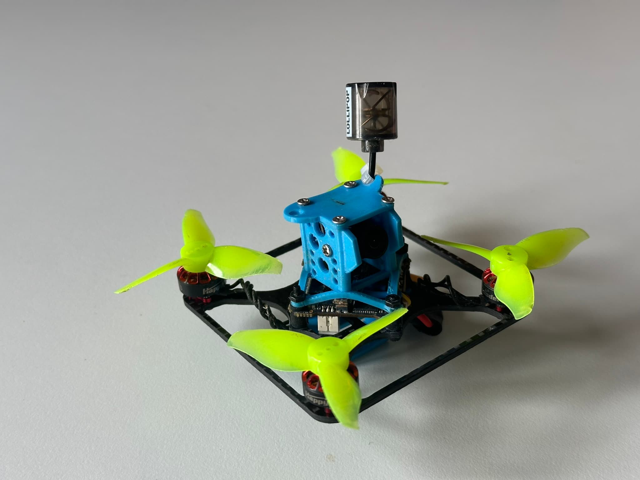 CA2-85mm micro drone front-left view