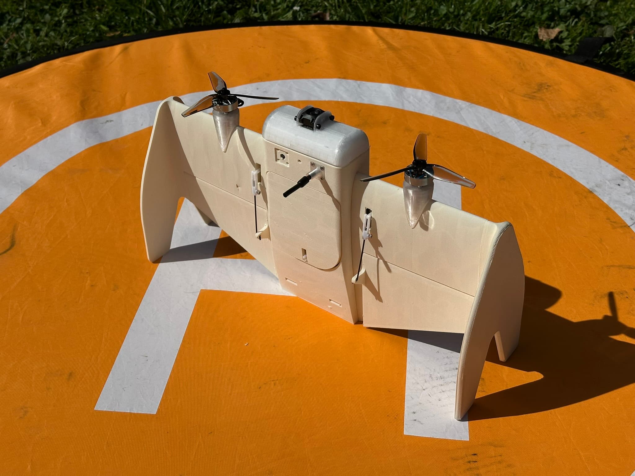 CA320T prototype on a workbench