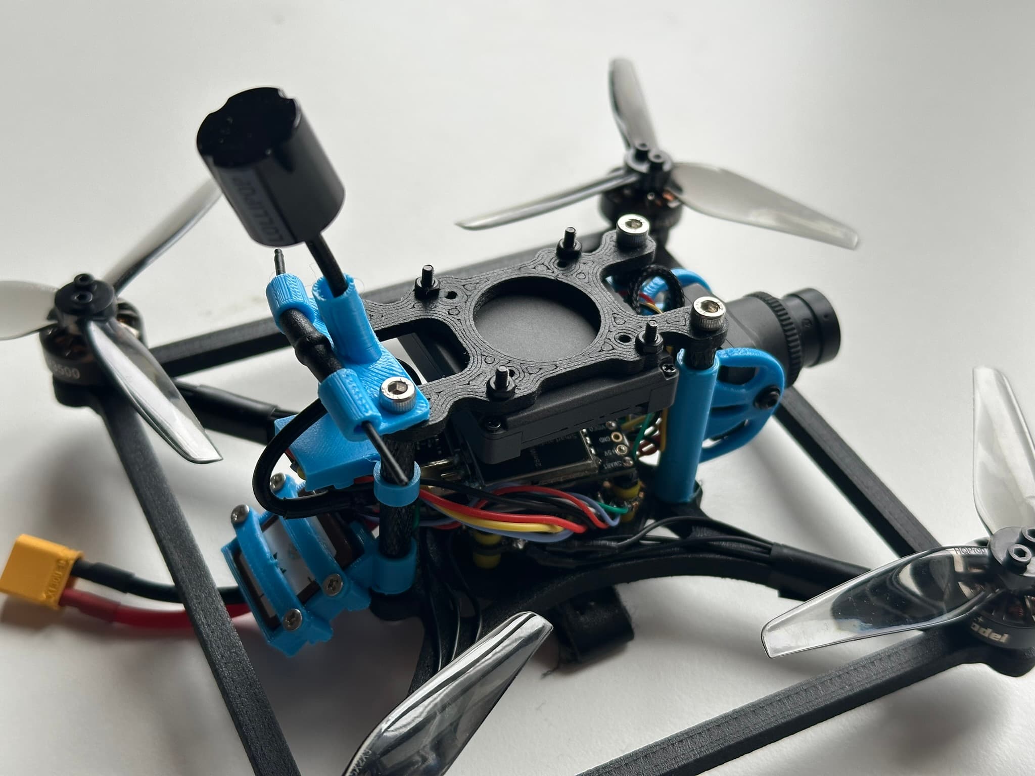 CA35 Night drone close-up