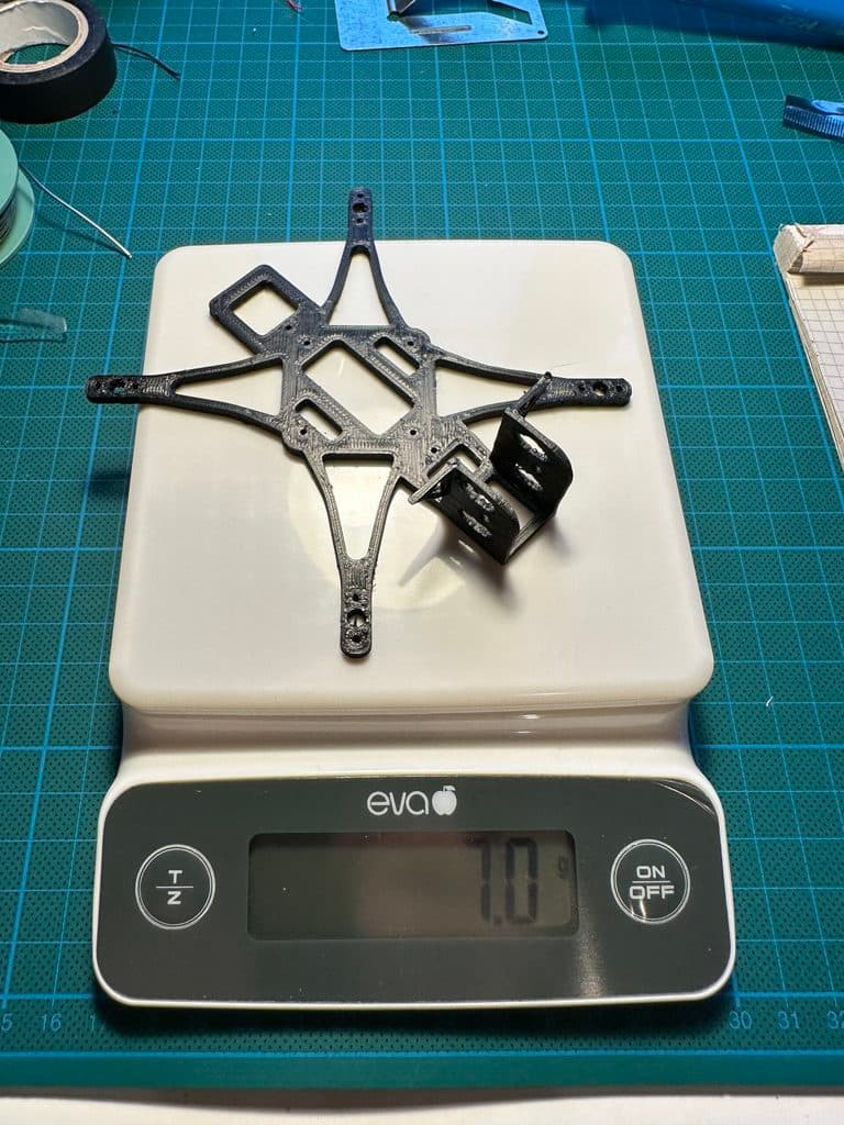 Nano3LRG drone on table, view 2